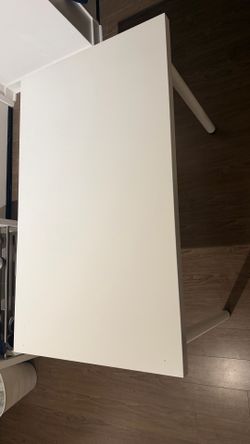 IKEA LINNMON/ADILS Table – White (x2) + Extra Legs