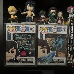 Signed Tanjiro Funko Pop