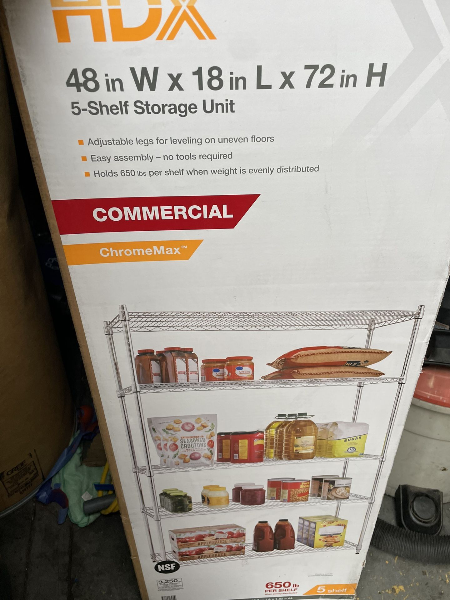5 Storage Rack New In Box