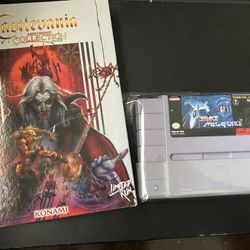 Castlevania and Space Megaforce SNES