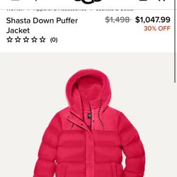 Ugg Jacket Original $1000