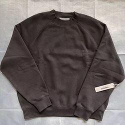 Fear of God Essentials Crewneck Sweatshirt Off-Black SS23 Size Medium (M)