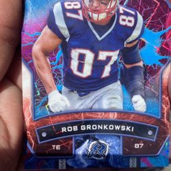 Rob Gronkawski Football Card.  