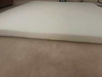 California king memory foam mattress topper 3 inches