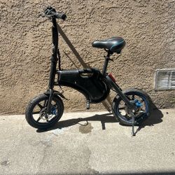 Jetson E Bike, Black And Blue 