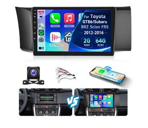 9” Android Car Stereo for Toyota GT86 / Subaru BRZ / Scion FRS 2012-2016 – Wireless CarPlay, GPS & B