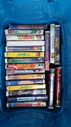 Dysney VHS Movies