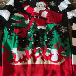Boys Christmas sweater size 10