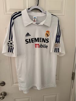 Vintage 2002-03 Real Madrid Centenary CL Home Jersey RONALDO #11 - Size [ADD SIZE] - 100% Authentic
