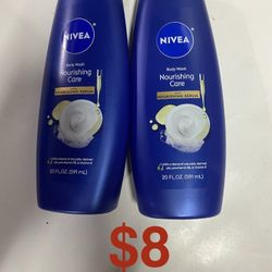 Nivea Nourishing Care Body Wash Set