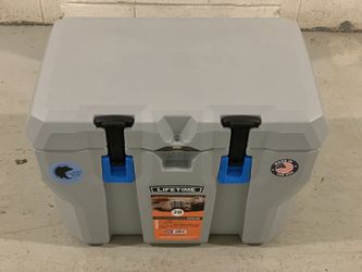 Brand New - Lifetime 28 Quart High Performance Polyethylene Cooler, Light Gray (91289)