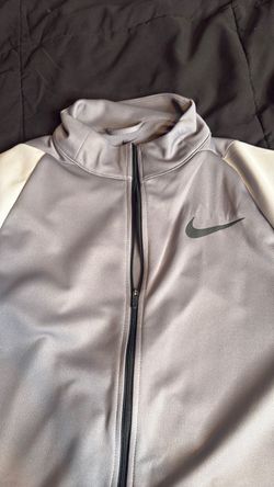 Nike full-zip athletic track jacket