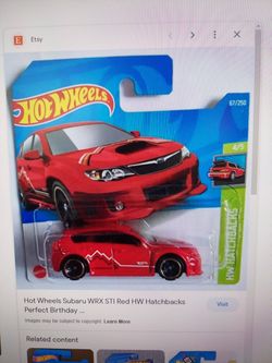 Hot Wheels - Subaru WRX STI