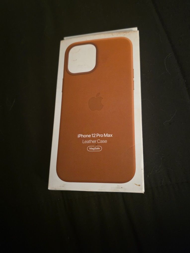 Brand New iPhone 12 Pro Max Leather Case Apple Brand