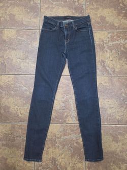 J Brand Super Skinny Jeans Size 27 Dark Indigo