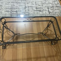 Three Piece Glass Coffee Set