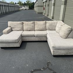 Large Cream Sectional