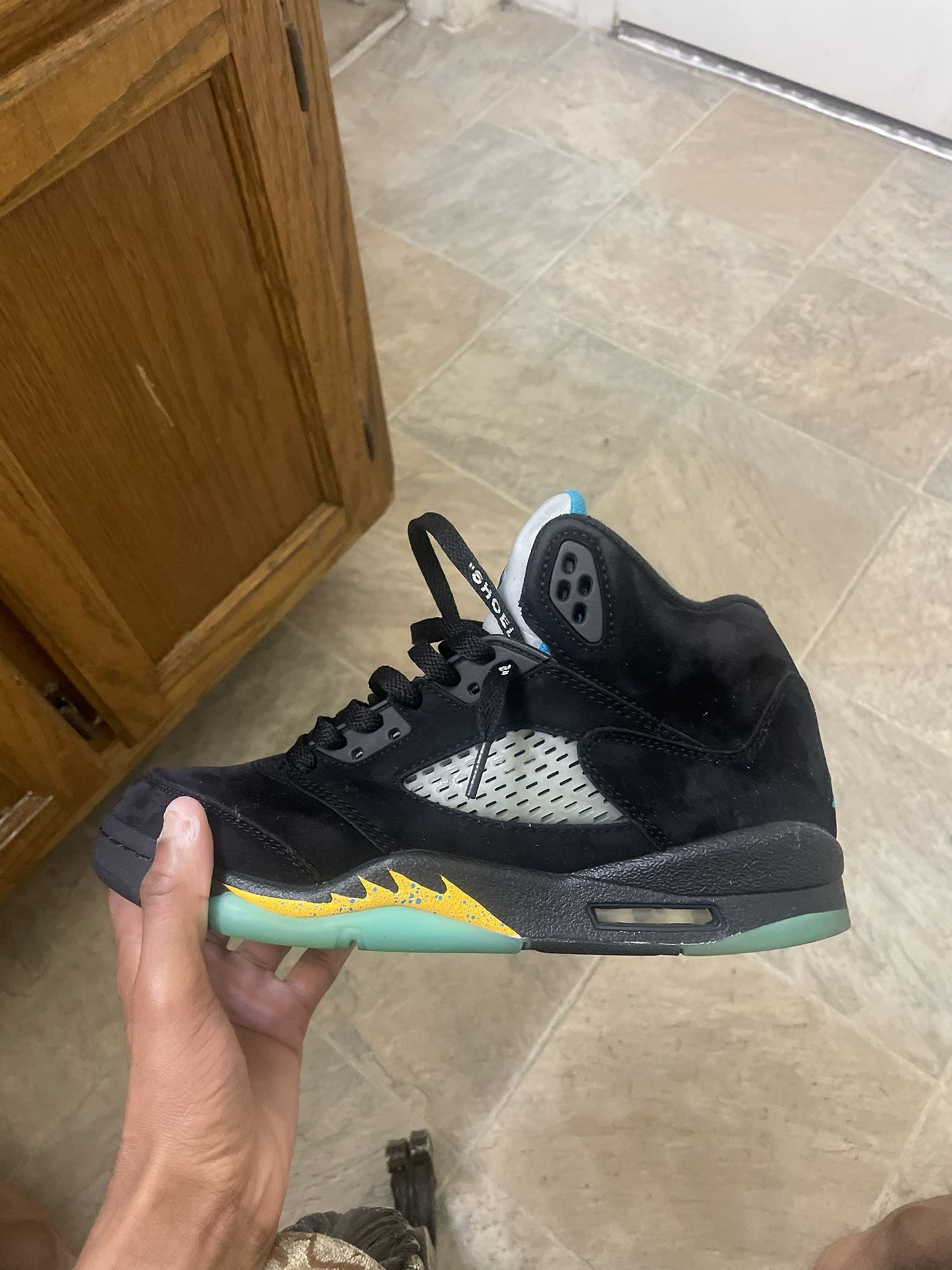 Jordan 5s Aqua