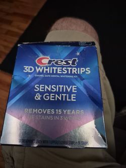 Crest 3D Whitestrips Sensitive & Gentle Kit