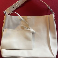 AllSaints Captain NS Leather Tote Bag