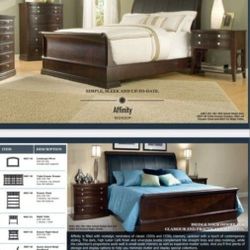 Bedroom Set Queen Sleigh Bed Drawer Chest Two Night Stands