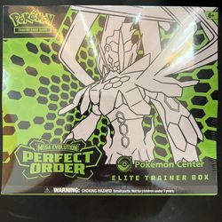 Pokemon Center Perfect Order ETB