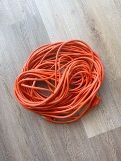 100 Ft 16/3 Orange Outdoor Extension Cord