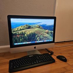 22in imac core i5 8gb ram 256gb ssd, logic pro finalcut, Adobe, Ms office, keyboard or best offers