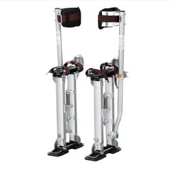 Drywall Aluminum Stilts Adjustable 18–30 in for Painting & Taping