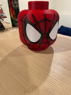 3D Printed Spiderman Brick Snack Bowl