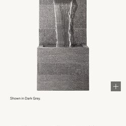 VETRO WALL FOUNTAIN 22"