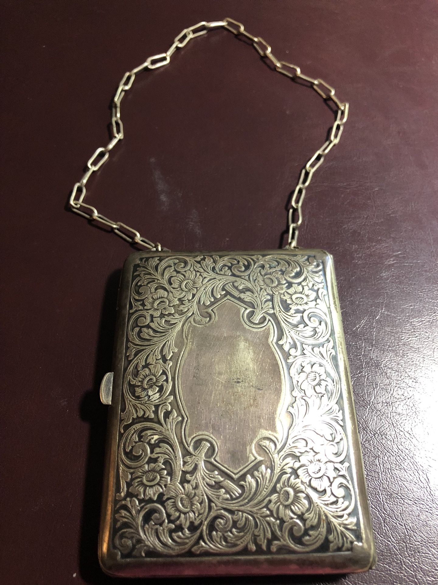 Antique German Silver Purse