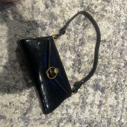 French Black Shoulder Bag