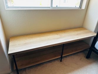 Wood and Metal Stand 60’’L - Excellent condition