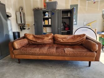 Leather Sofa!