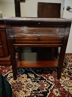 Mahogany End Table