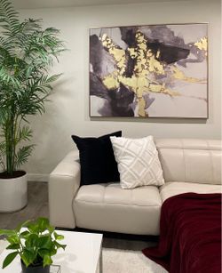 4ft by 5ft textured canvas painting