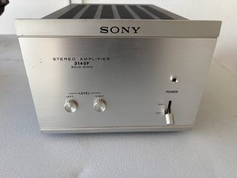 Vintage Sony stereo amplifier