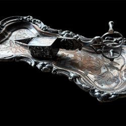 Scissors for extinguishing candles. The 19th century. Antique