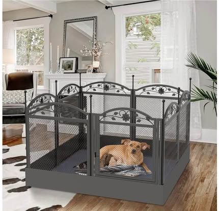 🐶 BingoPaw Heavy Duty Dog Whelping Box & Playpen – With Waterproof Pad 🐶 Brand new – never used!