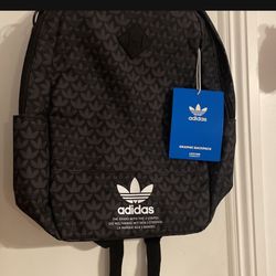 Original Adidas Backpack Monogram  Black 