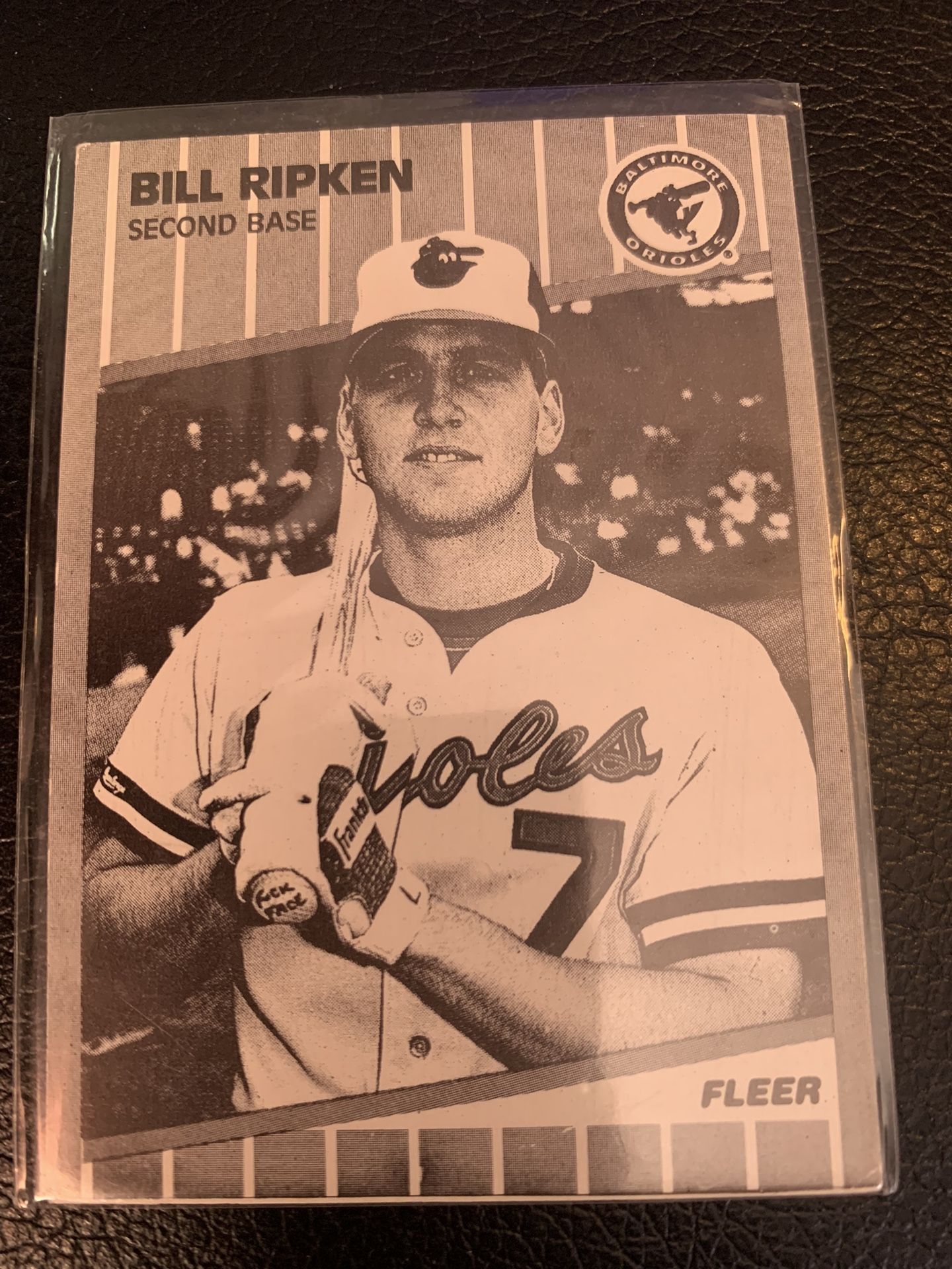 Fleer 616 Bill Ripken Test Run 1988 Card