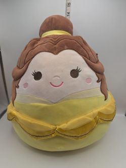 Squishmallows Disney Belle Beauty and the Beast Plush Pillow 14"