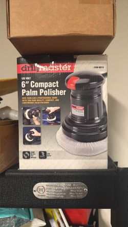 Drillmaster 6" Compact Palm Polisher