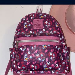 Disney Backpack Jack And Sally 