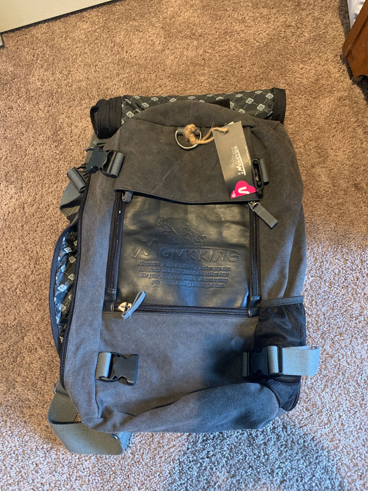New convertible BackPack Duffle Bag