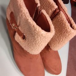 Womens Size 10, Juicy Wedge Boots