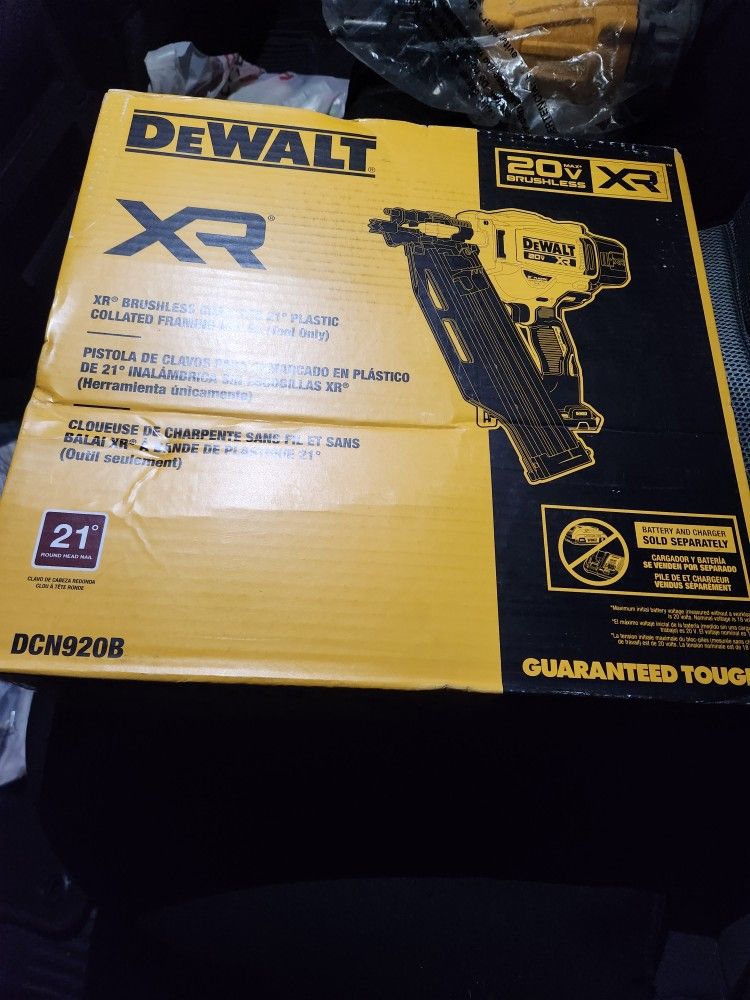 20-Volt 21° Cordless Framing Nailer (Tool-Only)