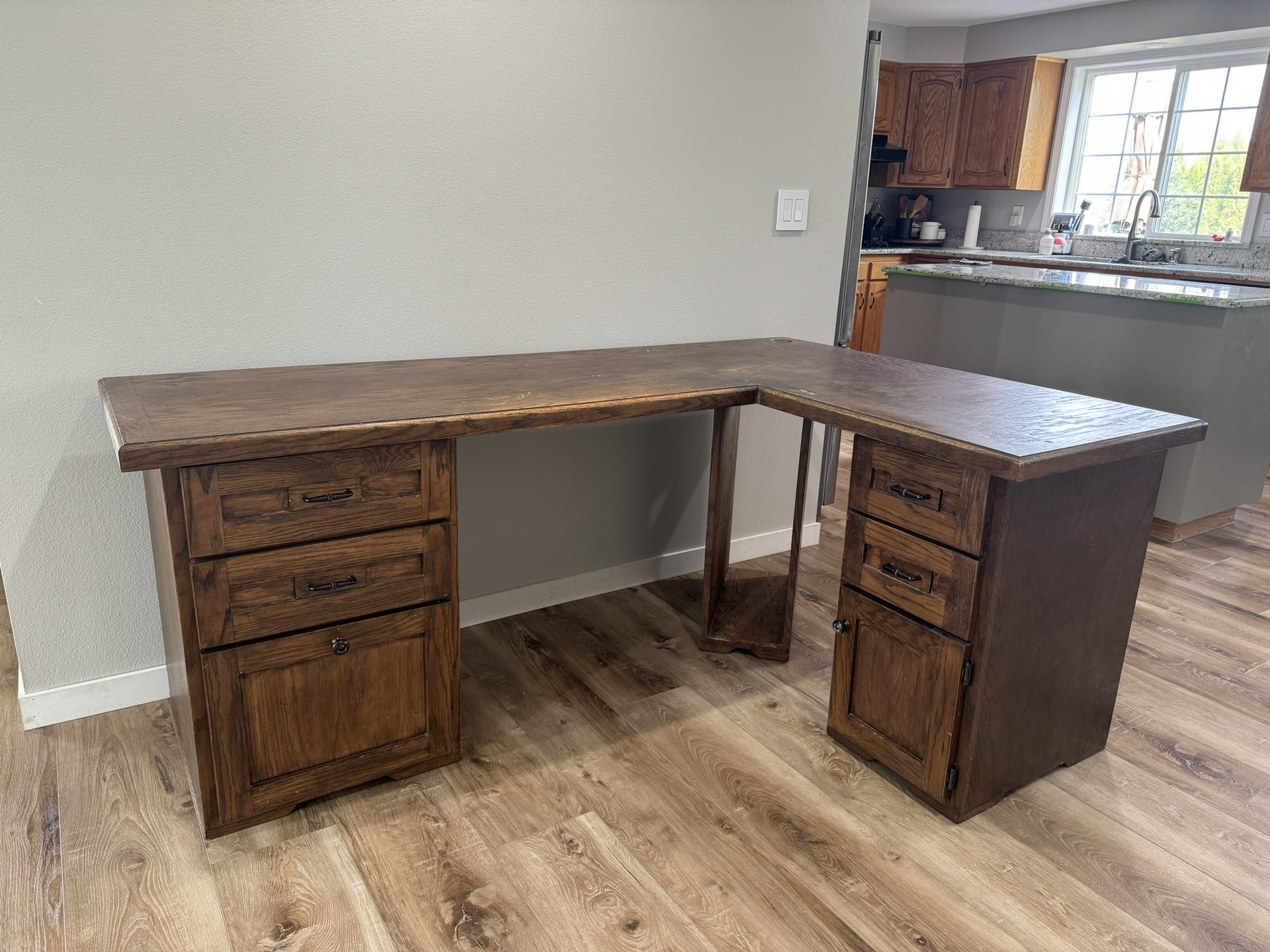 Solid Wood Desk