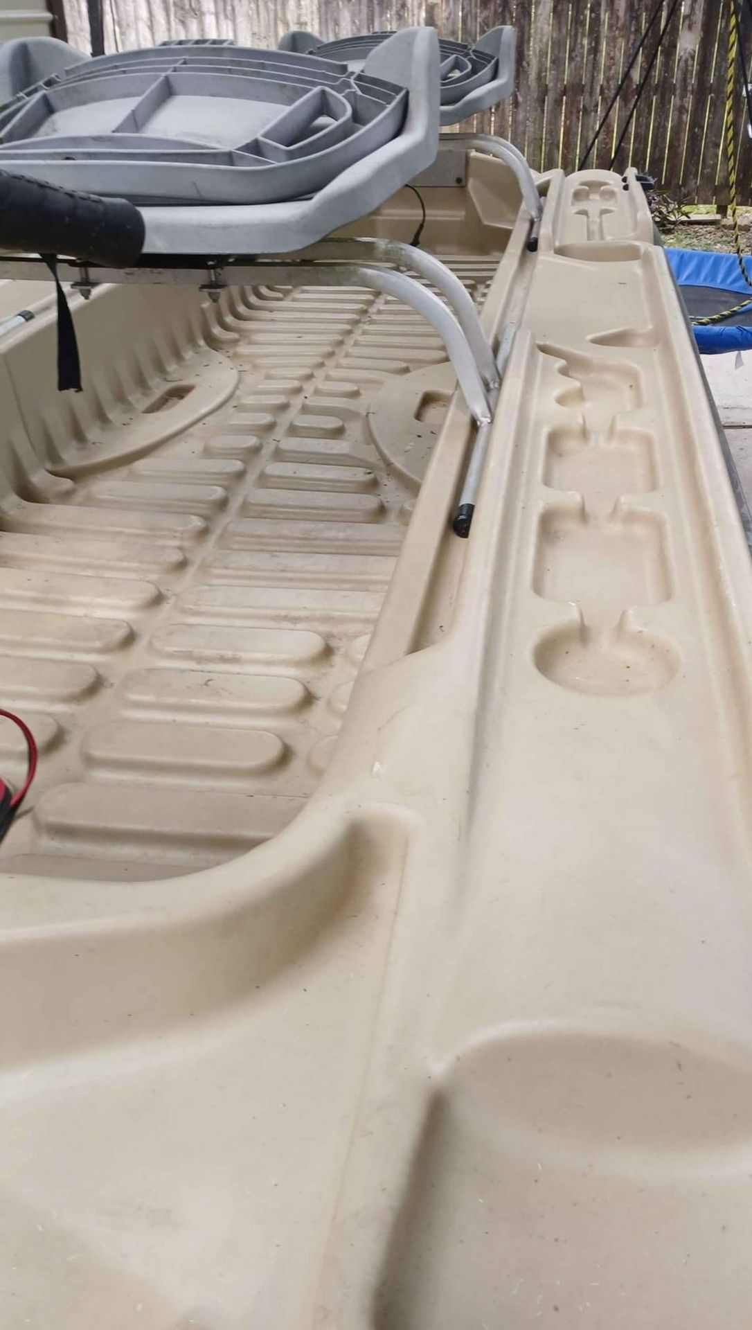 Boat And Trolling Motor